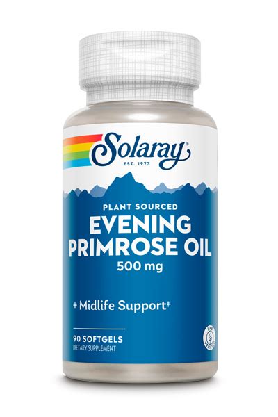 Solaray Evening Primrose Oil Mg Kapsula Ljekarne Zagreba Ke