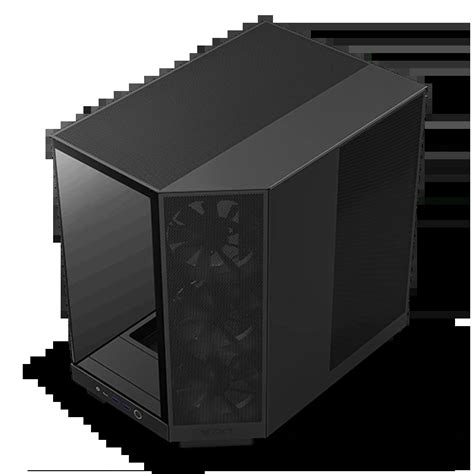 Nzxt H6 Flow Compact Dual Chamber Airflow Mid Tower Atx Case Black