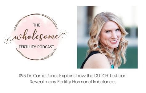 Wholesome Fertility Podcast How Dutch Can Reveal Fertility Hormonal