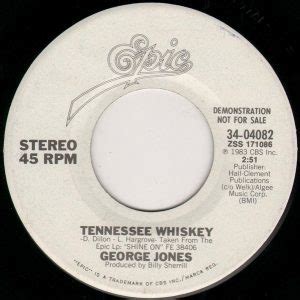 George Jones - Tennessee Whiskey