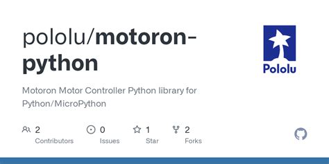 Motoron Pythoni2csimpleexamplepy At Master · Pololumotoron Python