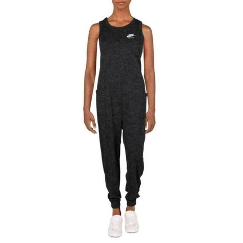 Nike Jumpsuit Womens Sportswear Gym Romper Gray Xl A6 For Sale Online