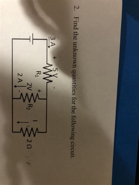 Solved Find The Unknown Quantities For The Following Chegg