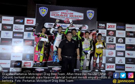 Pertamax Motorsport Drag Bike Team Raih Gelar Juara Nasional