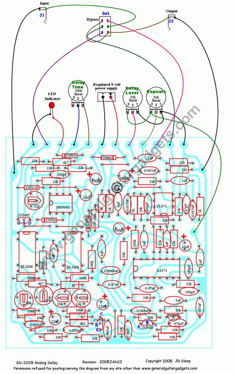 Diy-analog-delay-pedal