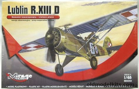 Mirage Hobby Lublin R Xiii D Polish Air Force