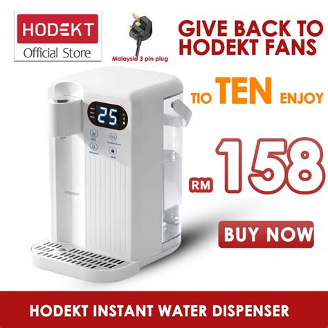 Hodekt L Water Dispenser Thermo Pot Lcd Screen Digital Desktop