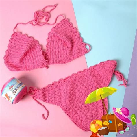 Himalaya Bikini Summer Yarn Bikini Yarn Swimsuit Yarn Etsy