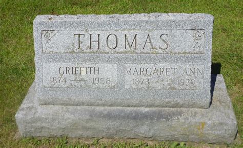 Margaret Ann Maggie Evans Thomas Find A Grave Memorial