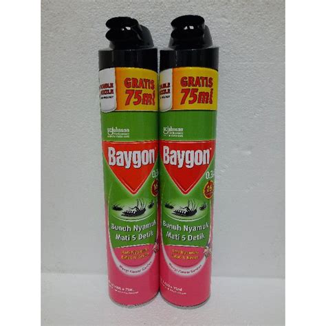 Jual Baygon Anti Nyamuk Lalat Dan Kecoa Ml Shopee Indonesia