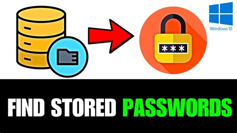 How To Find Stored Passwords On Windows 10 Works Now 2024 Youtube