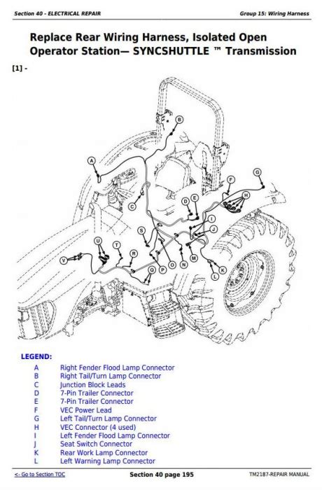 John Deere Tractors 5225 5325 5425 5525 5625 5603 Service Repair