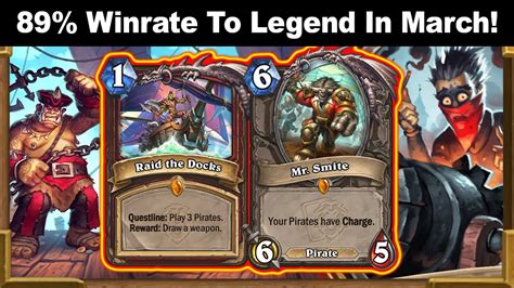 Get Legend In March With The Best Deck In The Game Fractured In Alterac Valley Hearthstone