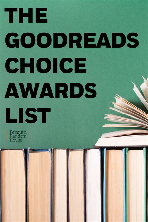 The Goodreads Choice Awards List Penguin Random House Historical