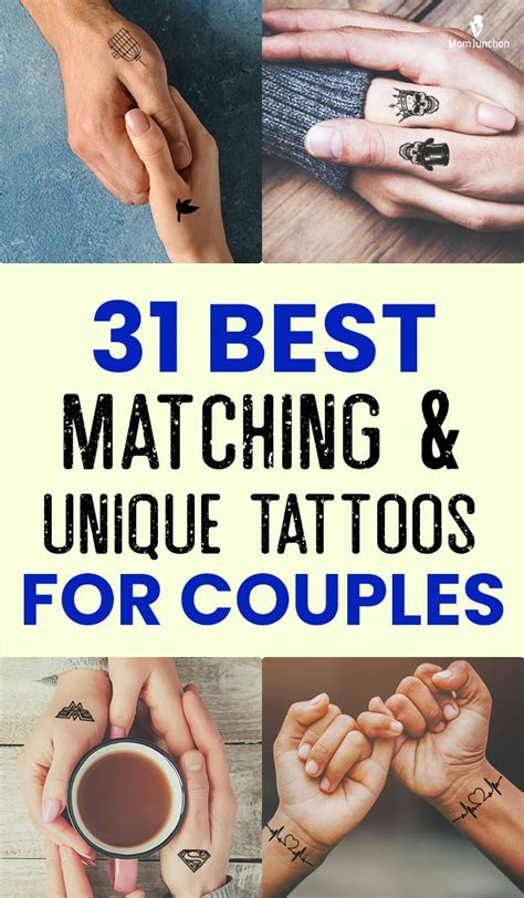 60 Best Matching And Unique Tattoos For Couples Couple Tattoos