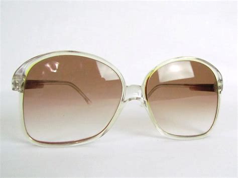 Classic Italian Sunglasses 1960’s Mod Frames Bug Eye Glass Lenses Haute Juice