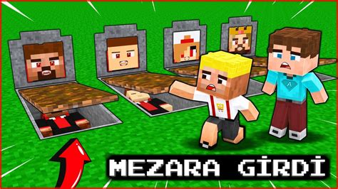 Efekan Ve Alperen Vamp Rler N Mezarina G Rd Minecraft Youtube