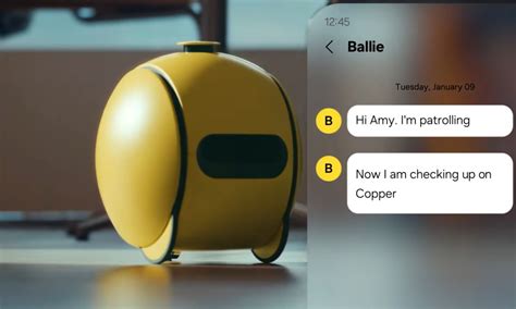 Ces 2024 Samsungs Ballie Ai Robot Has A Projector Feeds Pets And