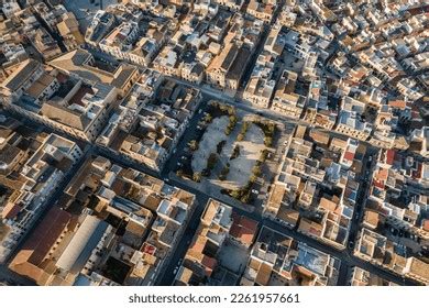 Aerial View Avola Main Square Small Stock Photo 2261957661 | Shutterstock