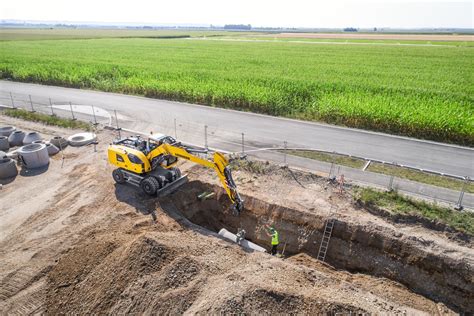 Liebherr A Litronic Bagger Technische Daten Bagger