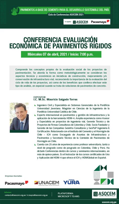 Evaluación Económica de los Pavimentos Rígidos Asocem