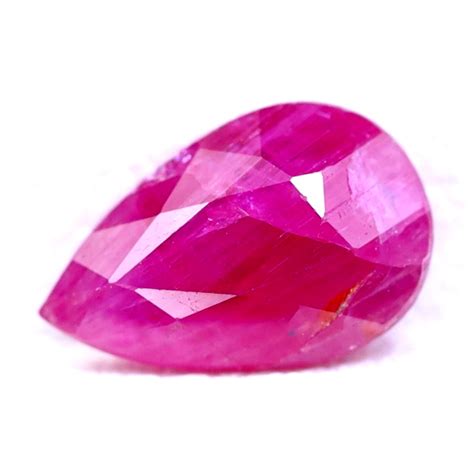 Unheated Ruby 1.0Ct Natural Tanzania Unheated Purplish Red Ruby OT4662