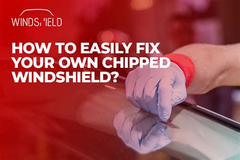 How to Easily Fix Your Own Chipped Windshield? - Windshield Heroes