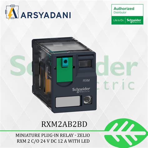 Jual Rxm Ab Bd Miniature Plug In Relay Zelio Rxm C O V Dc A