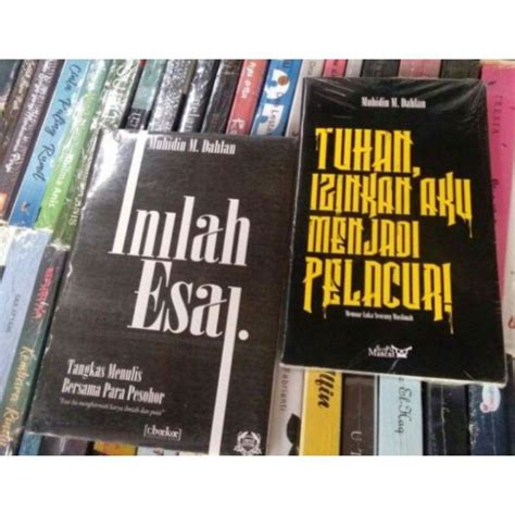 Novel Inilah Esai Dan Tuhan Izinkan Aku Jadi Pelacur Lazada Indonesia