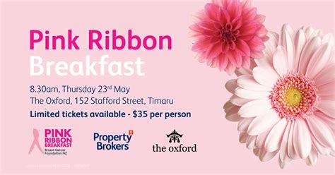 Pink Ribbon Breakfast Hosted By Property Brokers South Canterbury District Website