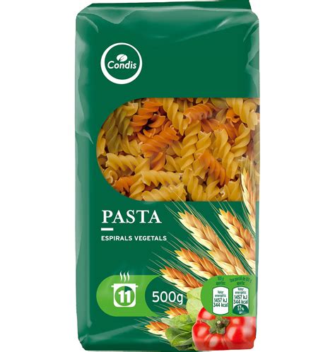 Comprar PASTA CONDIS VEGETAL ESPIRALES 500 G Arroz Pasta Y Legumbres