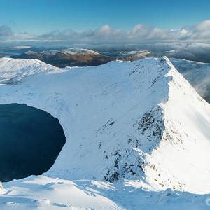 Winter sunrise, The Langdale Valley, Lake District, England Photograph ...