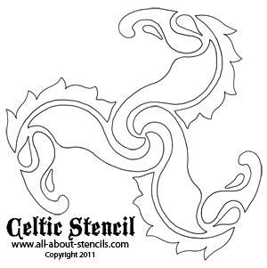 Celtic Stencils, Cross Stencils and Free Stencils