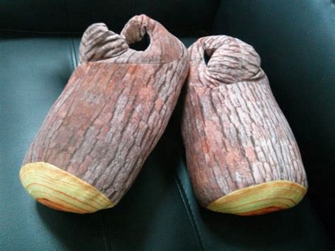 Wood Stump Slippers