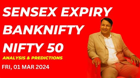 Sensex Expiry Nifty Prediction And Banknifty Analysis For Friday 01