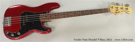 2013 Fender Nate Mendel P Bass