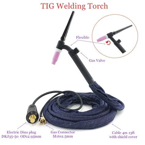 Wp Fv Tig Torch Gtaw Tungsten Arc Welding Torch Wp Argon M Ft