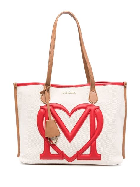 Love Moschino Logo Motif Tote Bag Farfetch