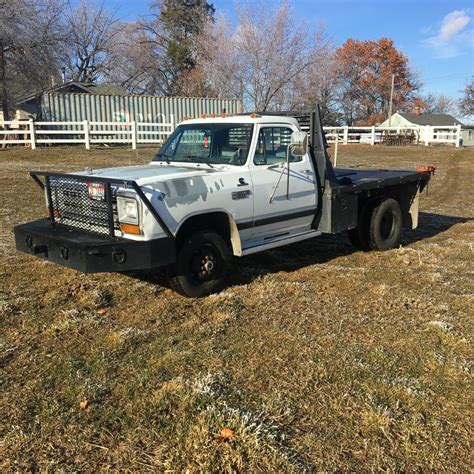 1990 Dodge Diesel Power Ram W350 Dually 4x4 Getrag 5 Speed Classic