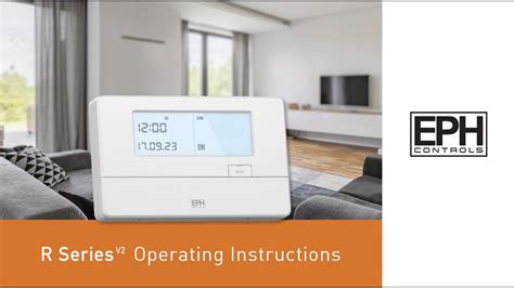 How To Operate The EPH Controls R Series V2 Programmer R17 YouTube