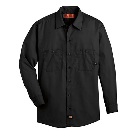 Buy Dickies Long Sleeve Industrial Work Shirt L535 Dickies Online At