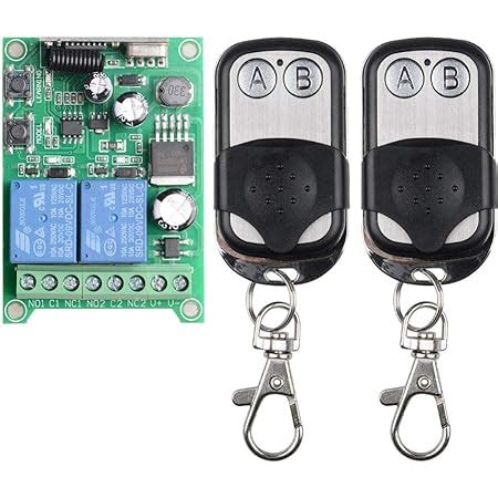 Fushionsea Universal Wireless Remote Control Switch DC 12V 24V 36V 48V