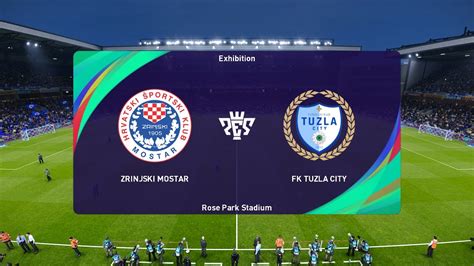 H K Zrinjski Mostar Vs Fk Tuzla City Semi Final Bosnia