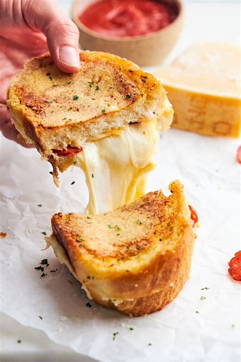 Pizza Grilled Cheese Two Peas Their Pod