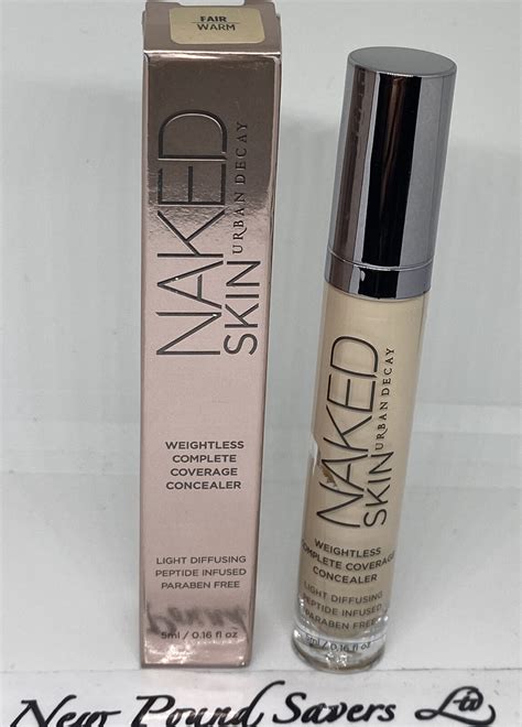 2x Urban Decay Naked Skin Weightless Complete Coverage Concealer 5ml