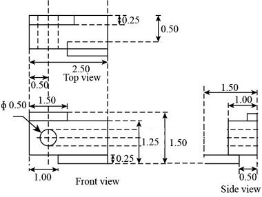 The Following Object Is Dimensioned Incorrectly Identify The Incorrect