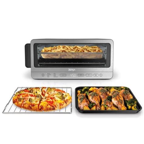 Ninja Flip Toaster Oven And Air Fryer Gray Sp151 Best Buy