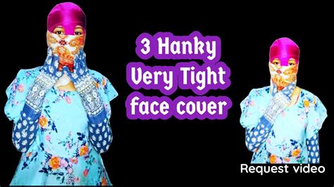 Hanky Very Tight Face Cover Hanky Face Cover Summer Face