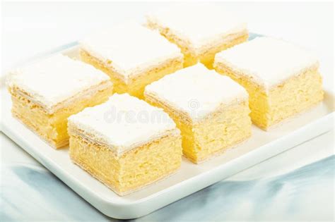 Vanilla Slice stock image. Image of vanilla, custard - 270608389