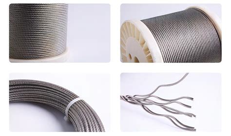 Hot Galvanized Aluminum 1x71x197x77x196x7fc6x19fc 15mm 18mm Flexible Steel Wire Rope